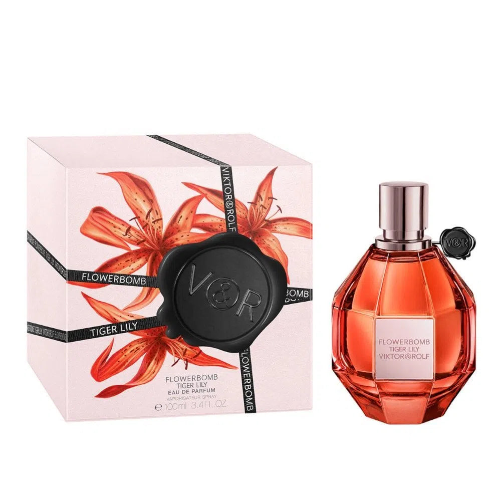 Perfume Viktor & Rolf Flowerbomb Tiger Lily EDP (W) / 100 ml - 3614274081183- 1 - Prive Perfumes Honduras