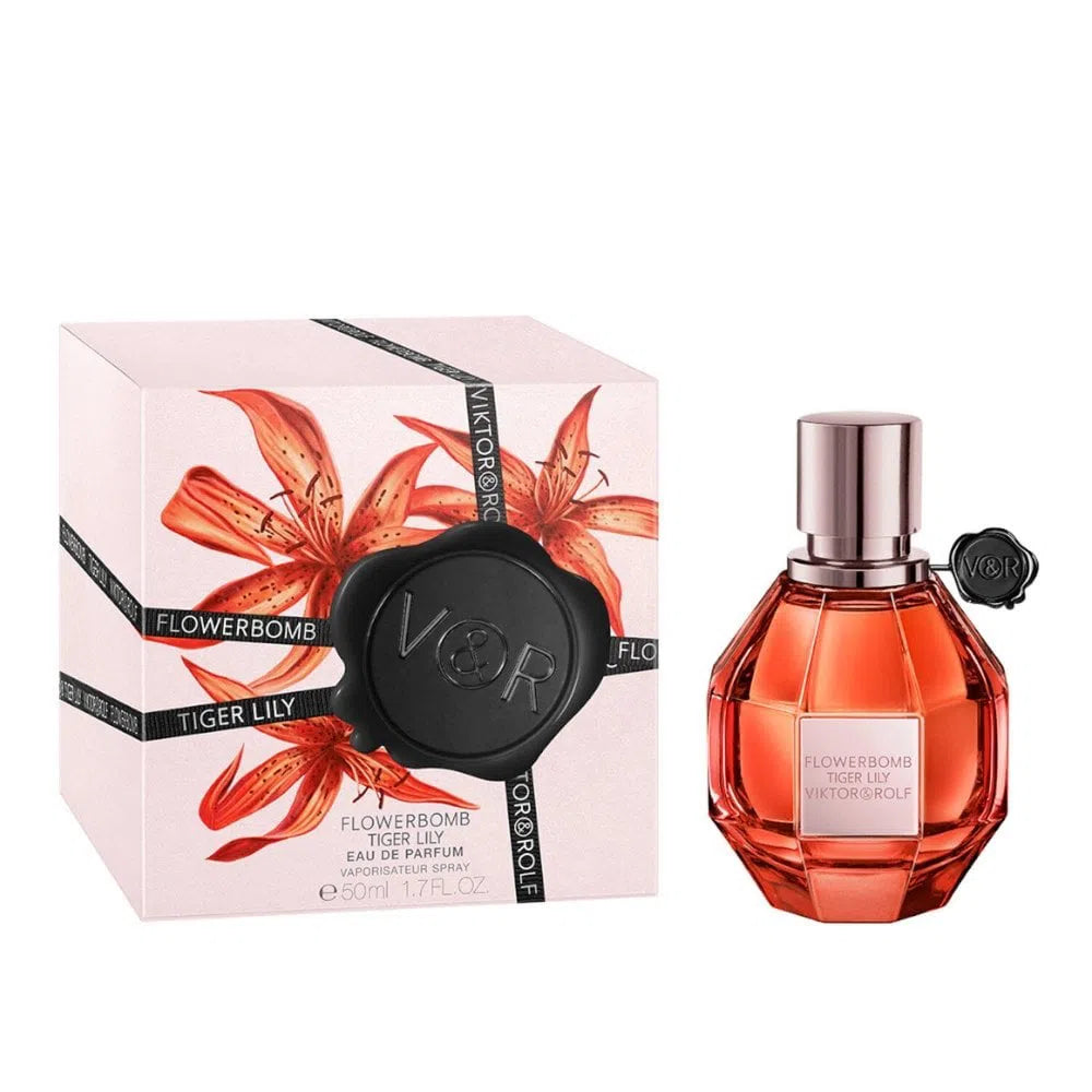 Perfume Viktor & Rolf Flowerbomb Tiger Lily EDP (W) / 50 ml - 3614274081176- 2 - Prive Perfumes Honduras