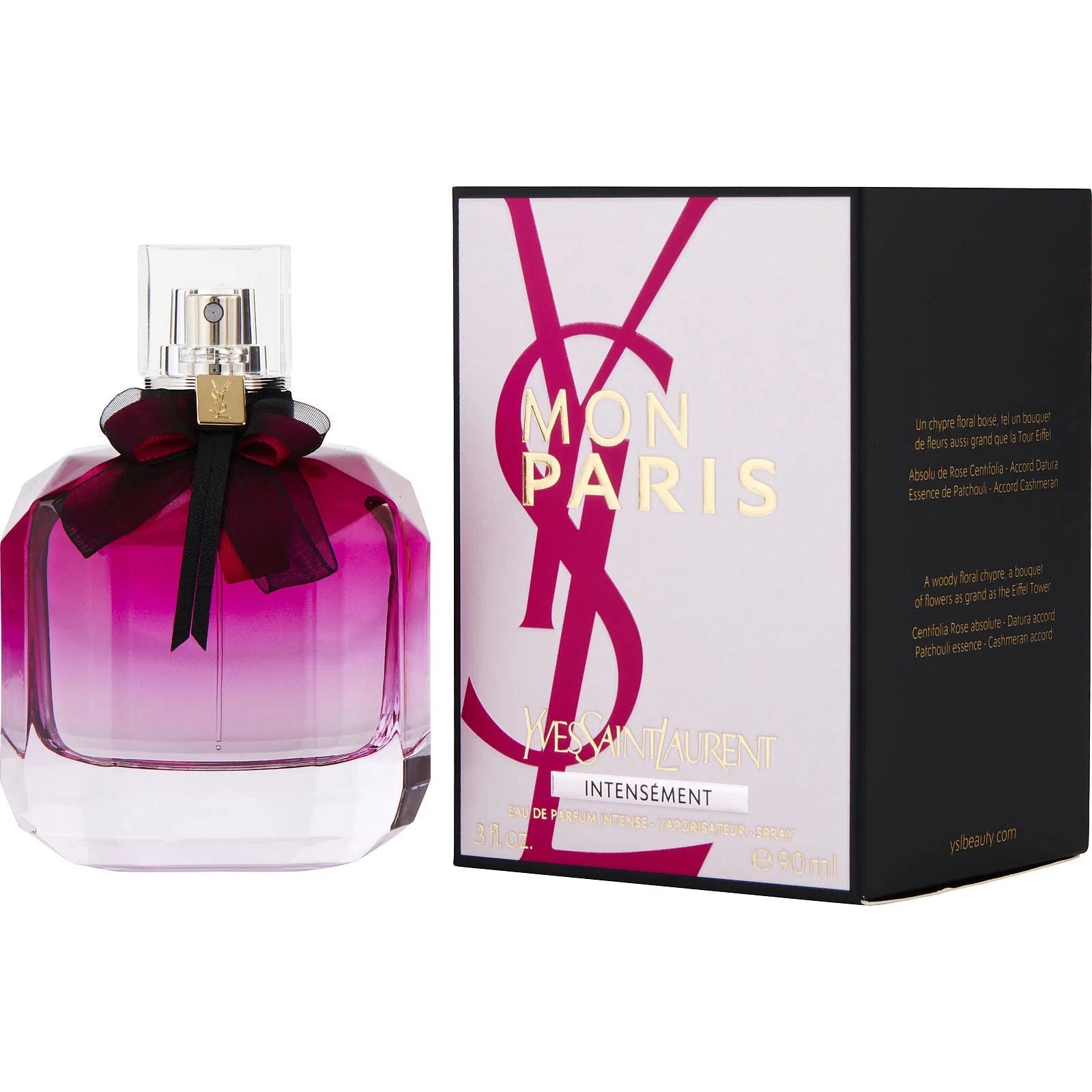 Perfume Yves Saint Laurent Mon Paris Intensement EDP (W) / 90 ml - 3614272899711- Prive Perfumes Honduras