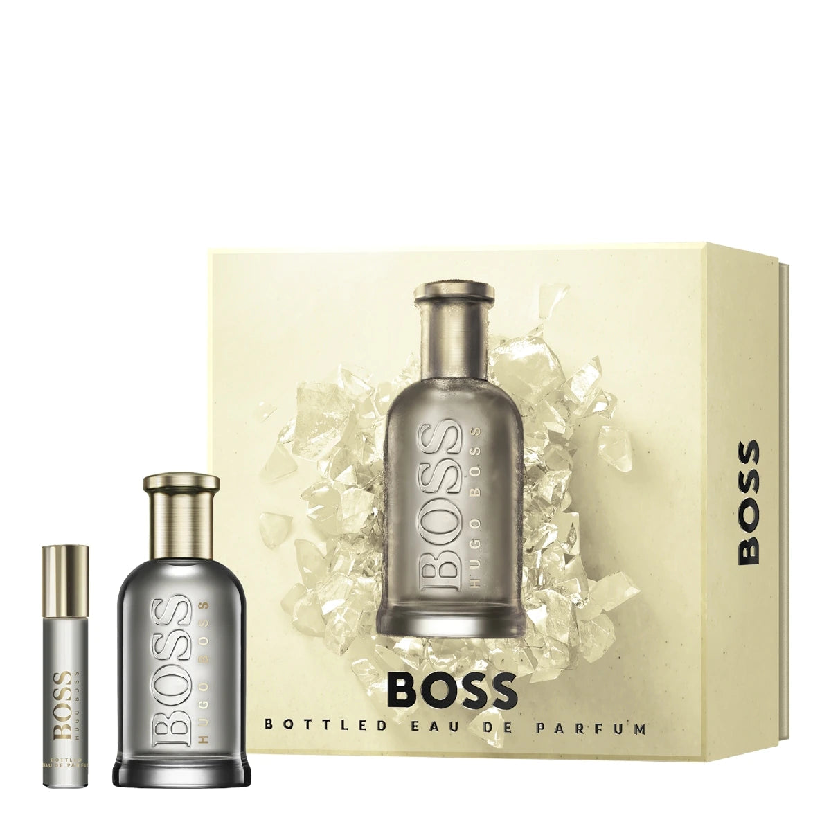 Estuche Hugo Boss Boss Bottled EDP (M) / 2 Pc SP 100 ml; EDT SP 10 ml - 3616302923199- Prive Perfumes Honduras